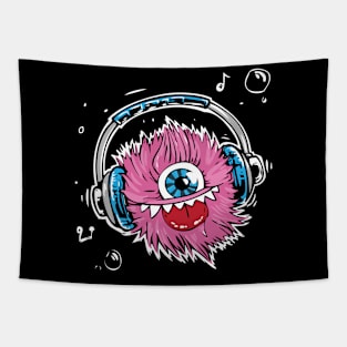 The Music Monster Tapestry