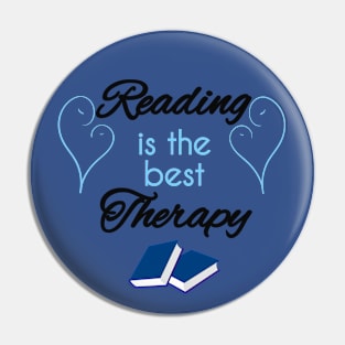 Reading Therapy Pin