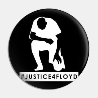 Justice 4 Floyd taking a knee Pin