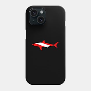 Dive Shark Scuba Diving For Diver Phone Case