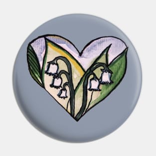 Lily of the Valley Pin