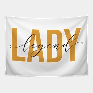 Lady Legend - Gold Tapestry