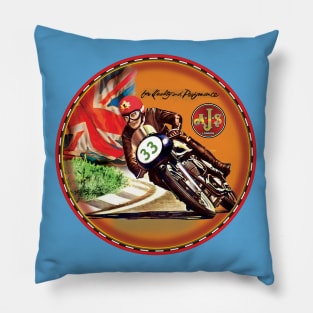 AJS Motorcycles 3 Pillow