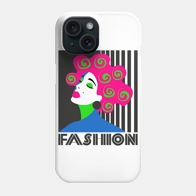 Fashion Lady Phone Case by Frenzy Fox