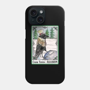 Illusion Crow Totem Spirit Guide Phone Case