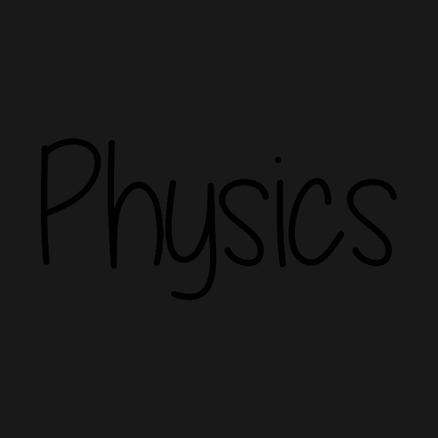 School Subject Sticker - Physics by UnseenGhost