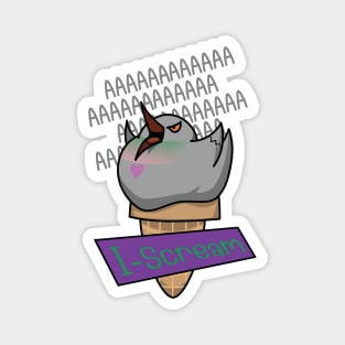 I-Scream Pigeon Magnet