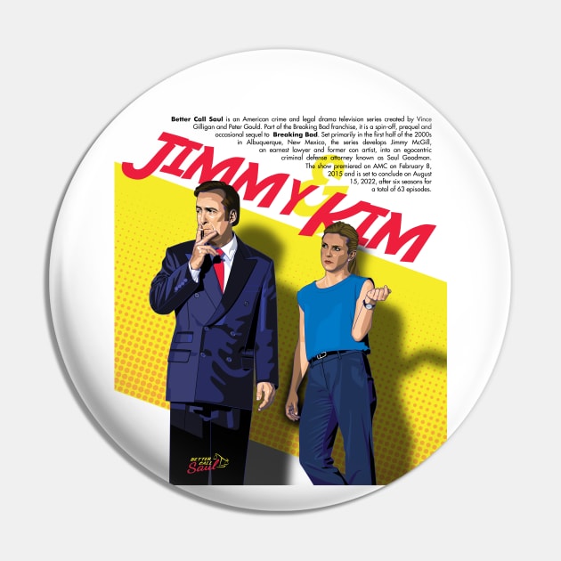 Jimmy & Kim BCS Light Pin by Laksana Ardie Store