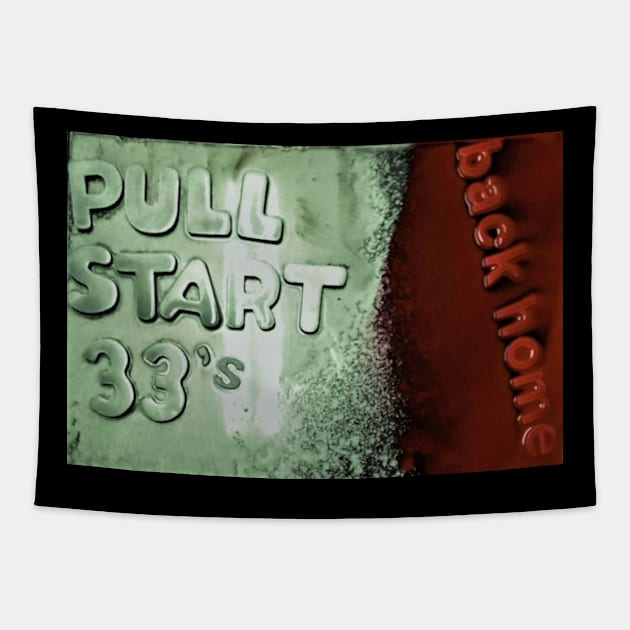 Pull Start 33's Tapestry by Packson Jollock