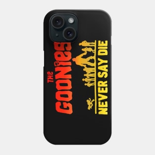 Never Say Die // The Goonies 80s FanArt Phone Case