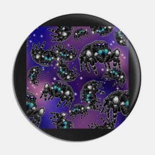 Space Spider (Bold Jumper) All Over Print Pin
