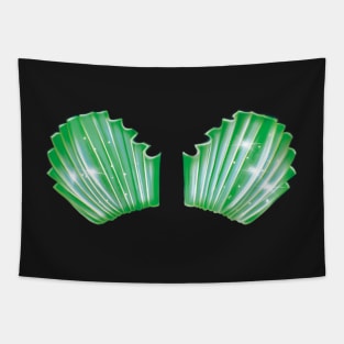 Shell mermaid bra (light green) Tapestry