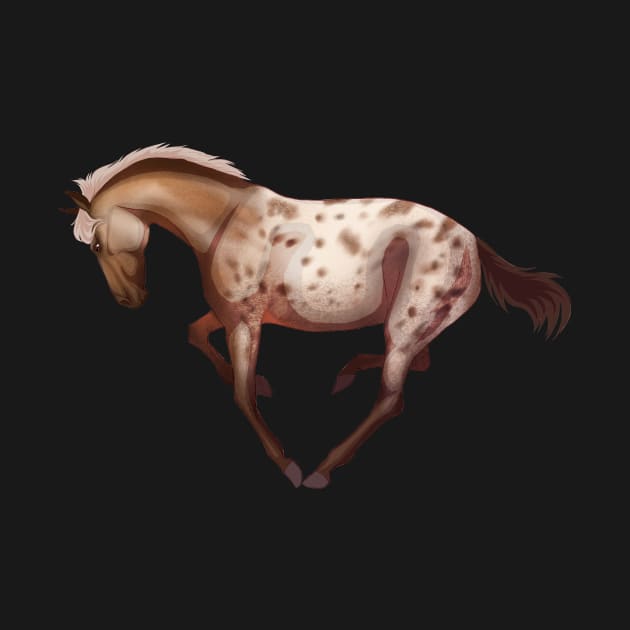 Brown Leopard Appaloosa Horse Rdr2 by kelseydjpaint