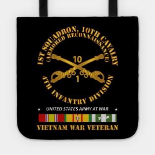 1st Sqdrn 10th Cav Regt - Armored Recon w Cav Br - VN SVC Tote