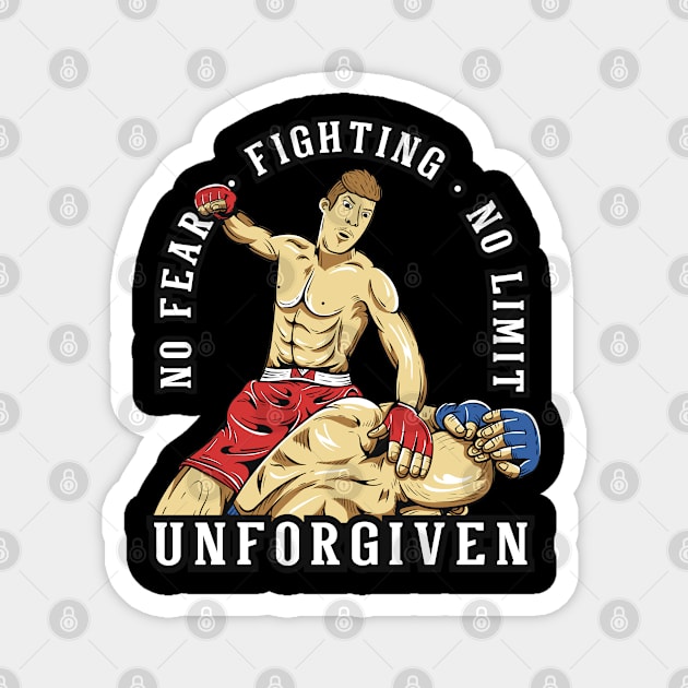 unforgiven fighting Magnet by noorshine