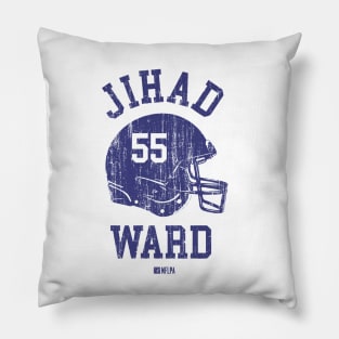 Jihad Ward New York G Helmet Font Pillow