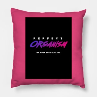 Perfect Organism "Outrun" logo Pillow