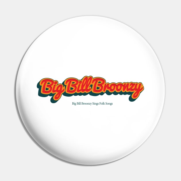 Big Bill Broonzy Pin by PowelCastStudio