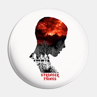 Forever Stranger Things Pin