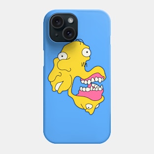 Yellow Jaw Creature Phone Case