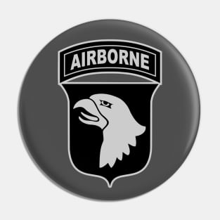 101st Airborne Division Patch Pin