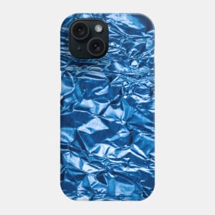 glamour 017 blue glittery Foil Phone Case