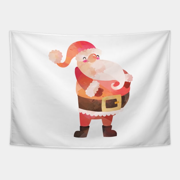 cute santa claus Tapestry by MiRaFoto