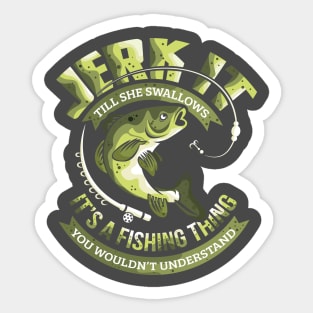Bass Fisher Stickers for Sale
