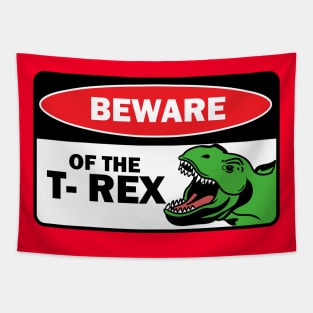 Beware of the T rex Tapestry