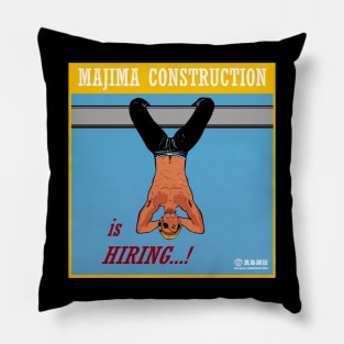 Majima Construction is Hiring Pillow