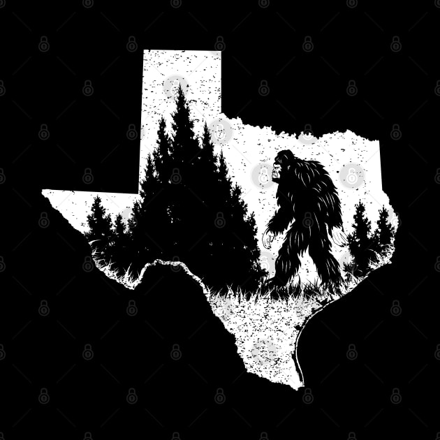 Texas Bigfoot by Tesszero