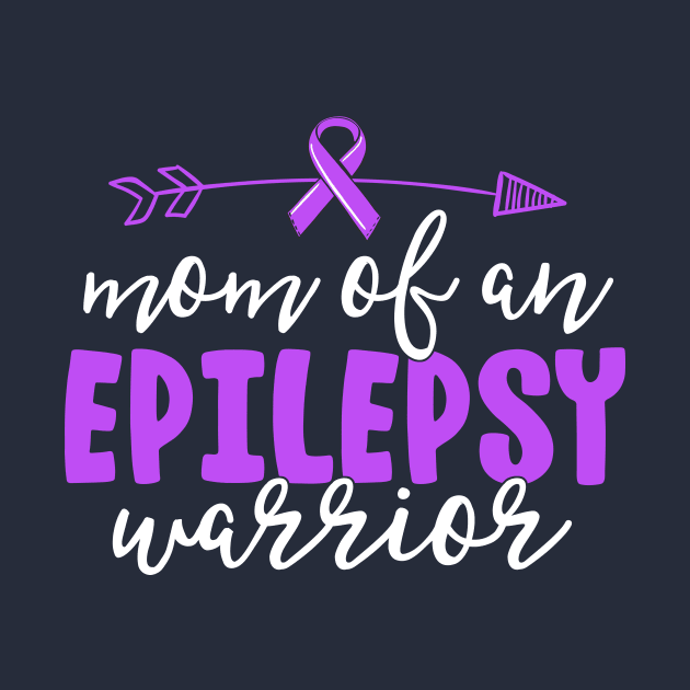 Epilepsy Mom Shirt Purple Ribbon Awareness Shirt Mother by 14thFloorApparel