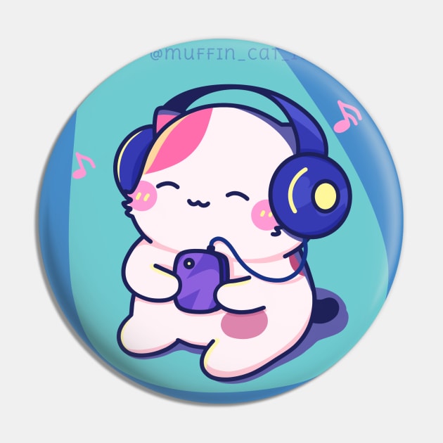 Music Pin by @muffin_cat_ig