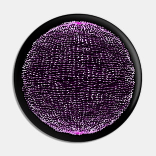 Technical Sphere Wireframe v2 Pin