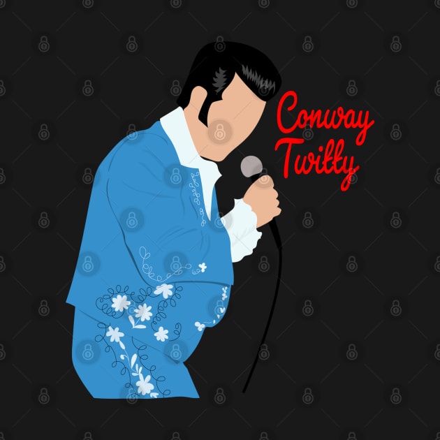 Conway Twitty by Goddess of the Bees 