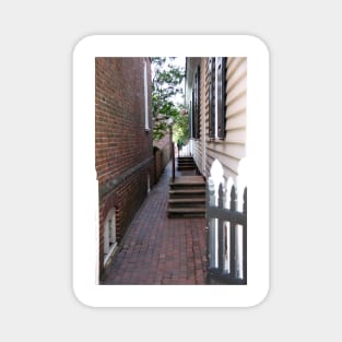 Colonial Williamsburg walkway Magnet