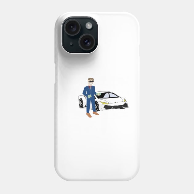 Dustin Sternmyer: Made of Money Phone Case by Dustin Sternmyer