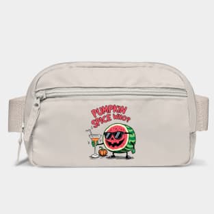 Pumpkin Spice Who? Funny Watermelon Jack o lantern Bag