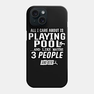 Funny Pool Design Phone Case