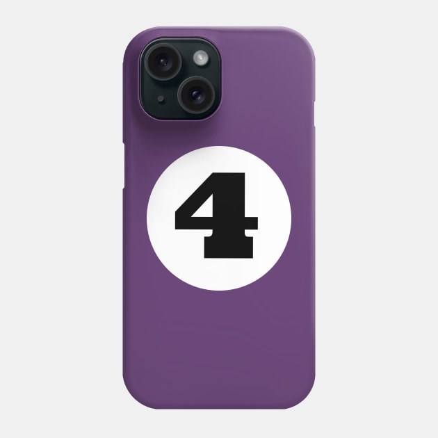 Halloween Billiard Pool Ball 4 four Group Costume Phone Case by Avenue 21