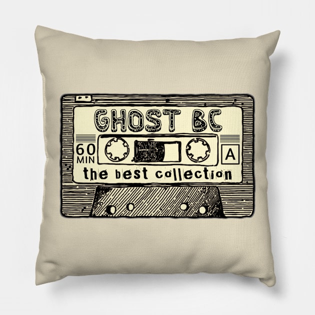 Ghost bc cassette Pillow by Gingin store