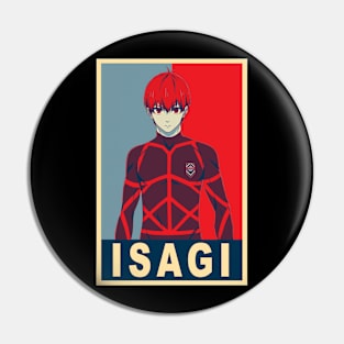 Isagi Yoichi Poster Pin