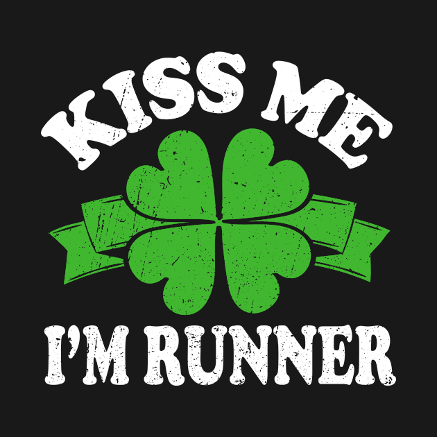 St Patricks Day Running I Kiss Me I’m a Runner by 2blackcherries