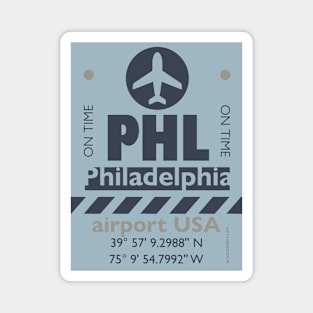 Airport Philadelphia 909 Magnet