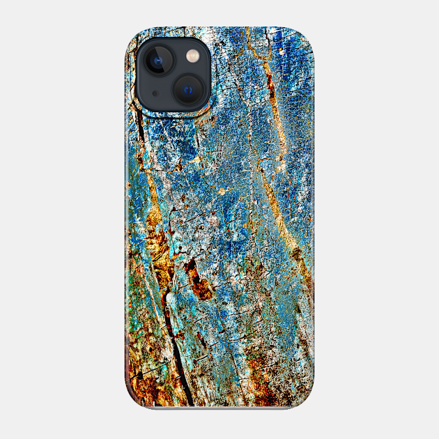 BLUE ARCHAIC STRUCTURES - Art - Phone Case