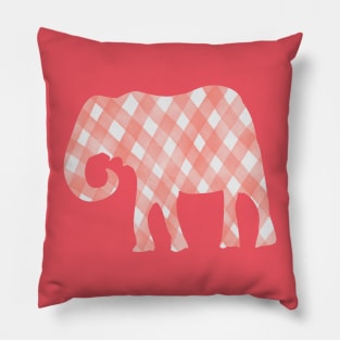 Pink Elephant Pillow