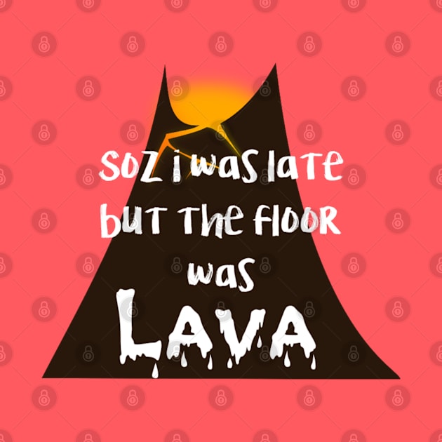 Floor is lava by Bernesemountaindogstuff