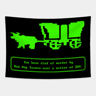 Oregon Trail Mad Dog Tapestry