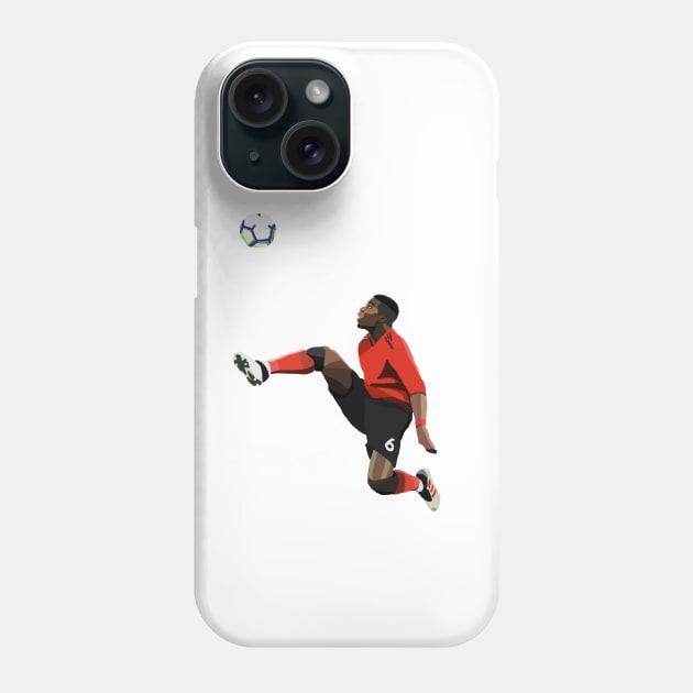 Paul Pogba Phone Case by Webbed Toe Design's