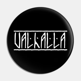 VALHALLA Viking Design Pin